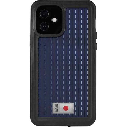 Japan Soccer Flag iPhone 12 Waterproof Case